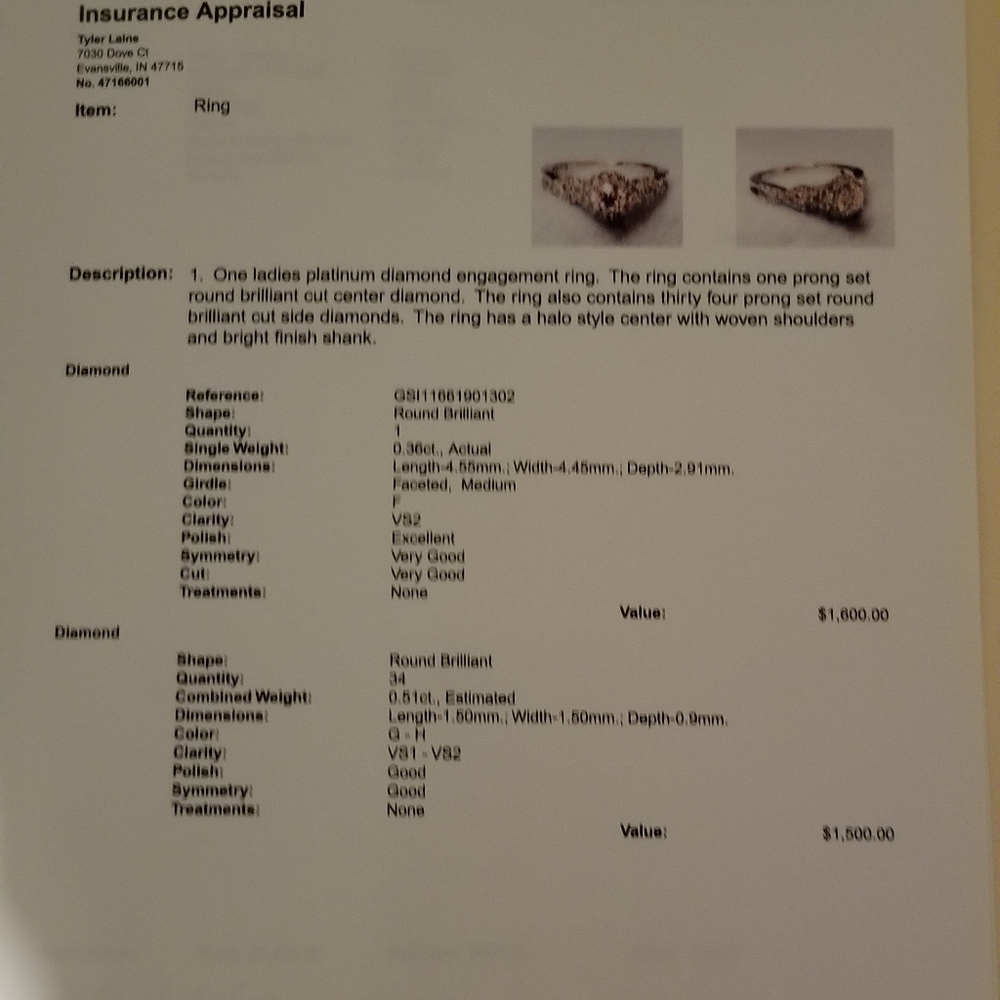 Wedding set - Picture 2 of 7